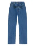 VETEMENTS graphic-print jeans - LIGHT BLUE