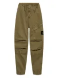 Stone Island cargo-pocket elasticated-waist trousers - Green