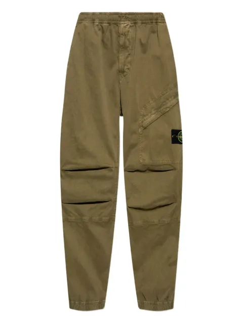 Stone Island cargo-pocket elasticated-waist trousers