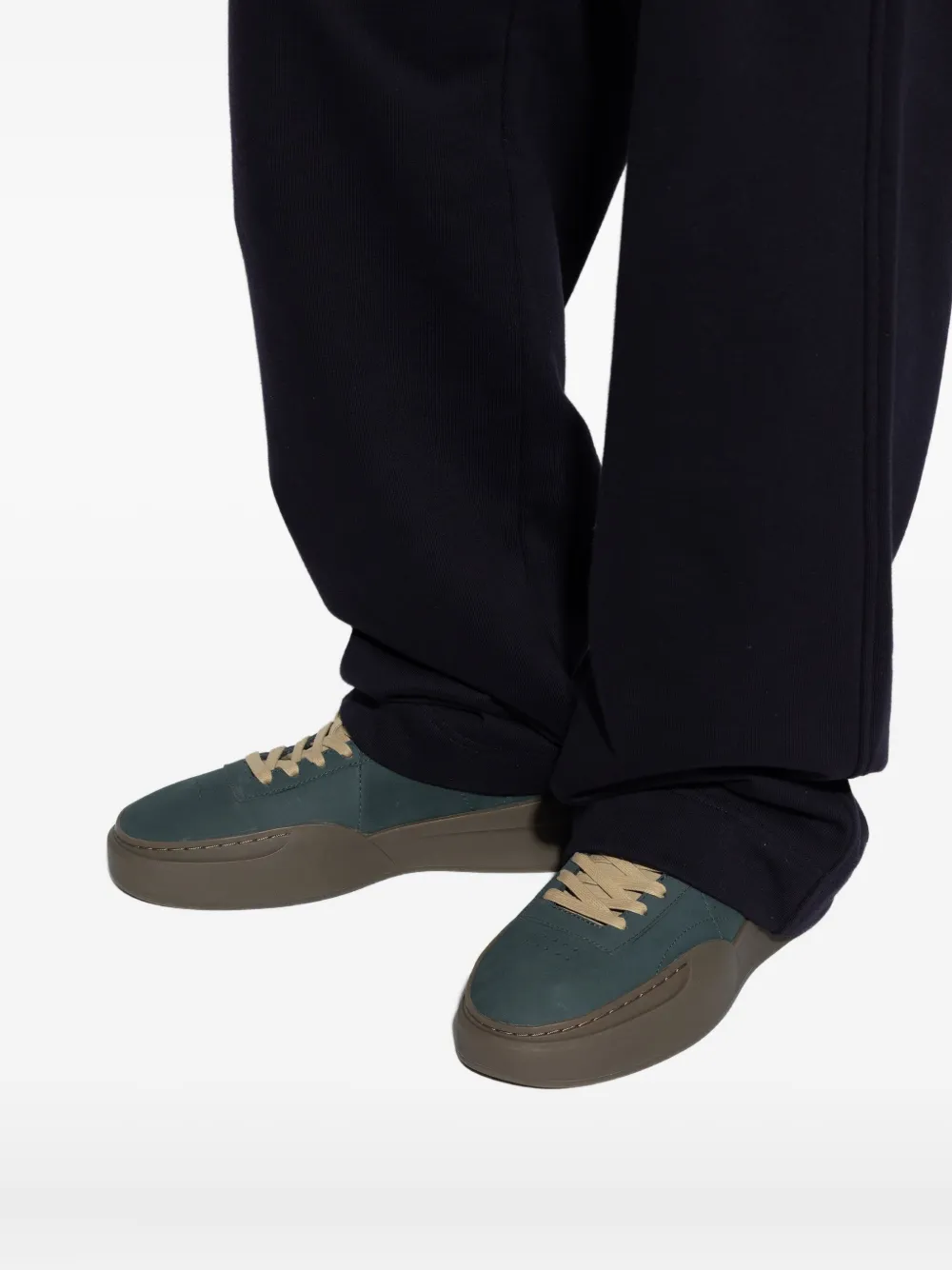 Lacoste Aura leather sneakers Green