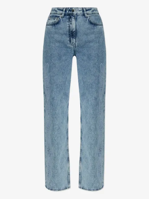 IRO embroidered cotton jeans