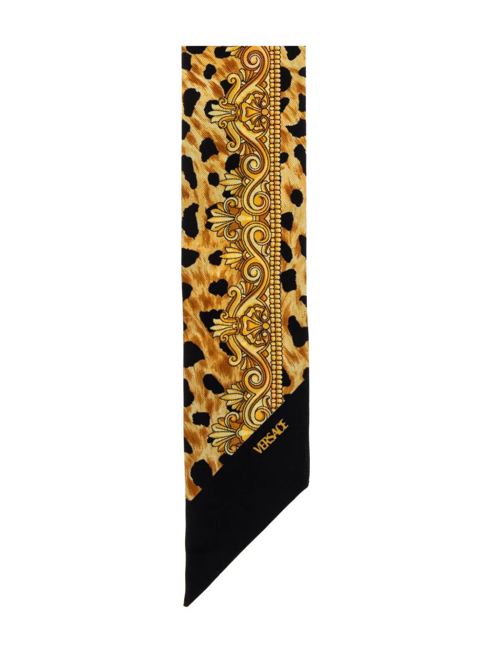 Versace Zijden sjaal Geel