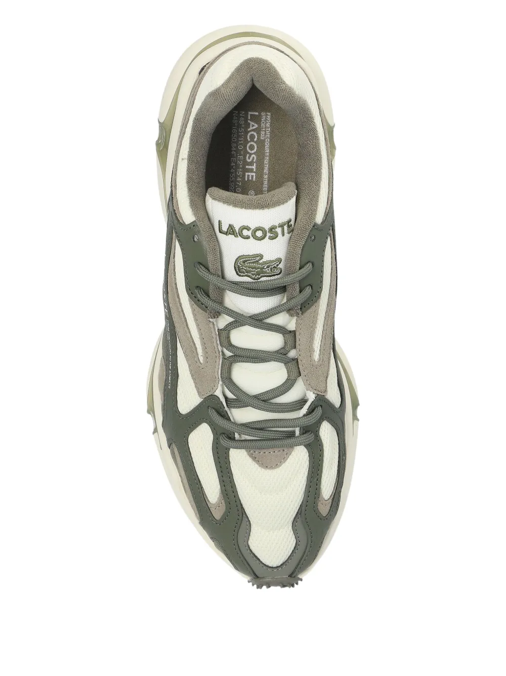 Lacoste L003 2K24 lace-up chunky sneakers Green