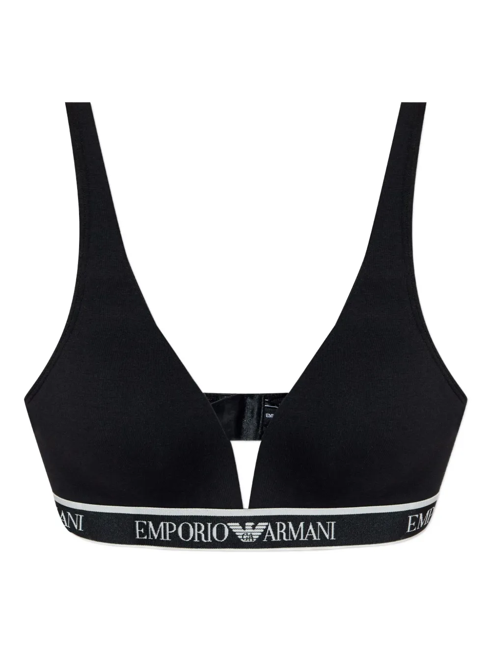 logo-band triangle bra