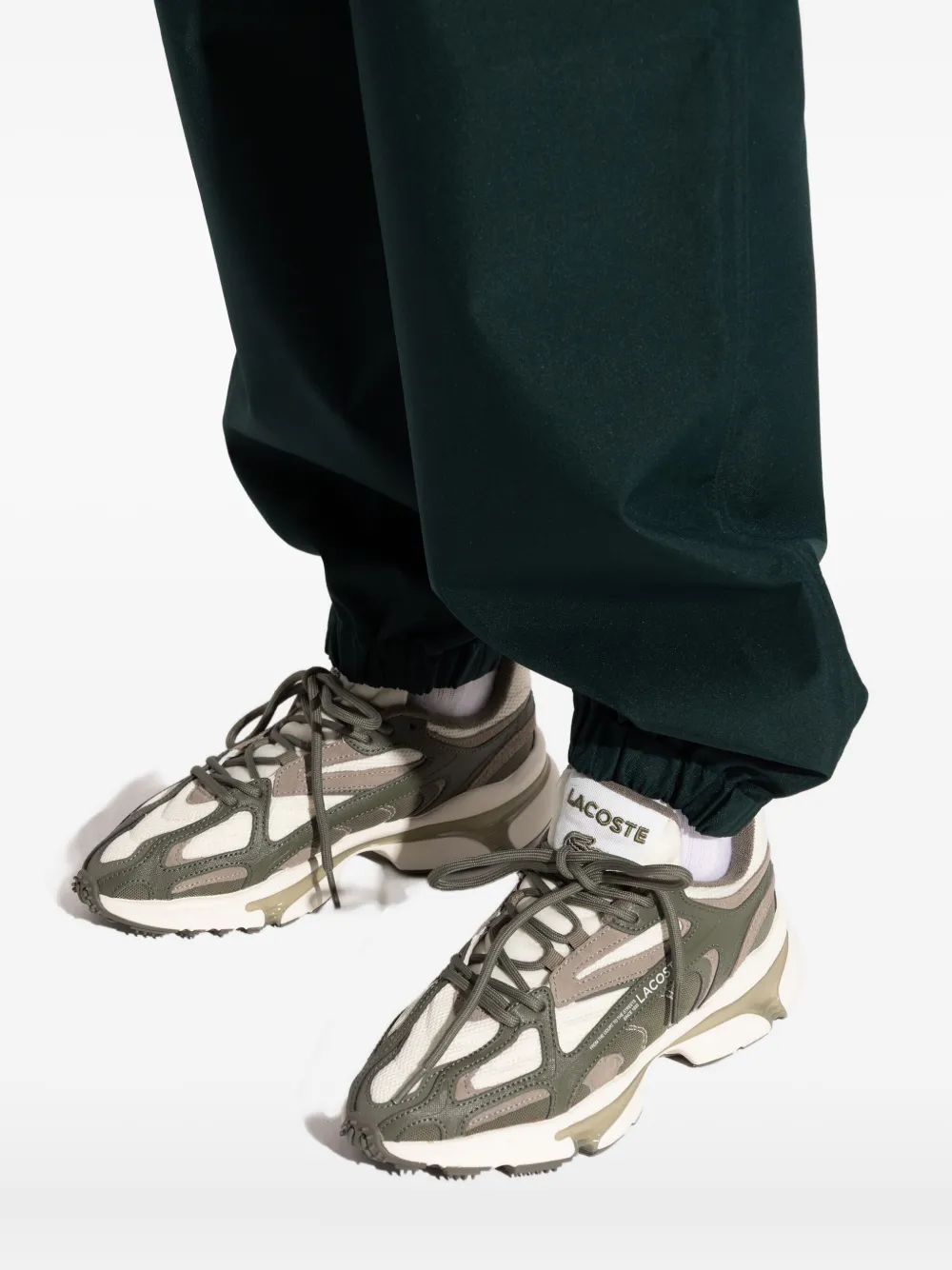 Lacoste L003 chunky-sole sneakers Green