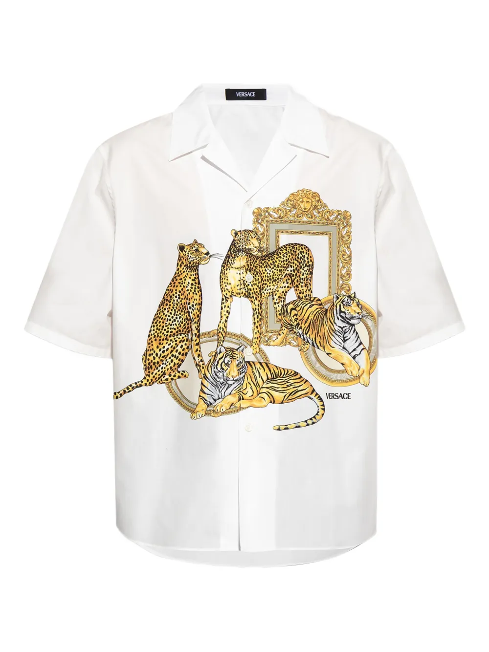 print cotton shirt