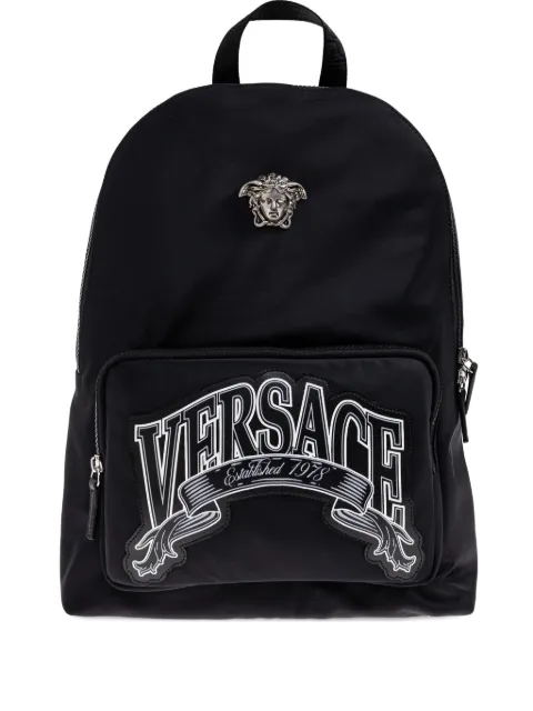 Versace medusa-logo backpack