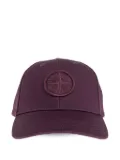 Stone Island compass-logo baseball cap - Purple