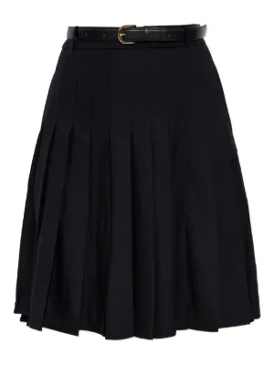 ワンピース SELF PORTRAIT Women Mid Skirts SS25046MA BLACK Black Black Tailored Midi Dress – self-portrait-US