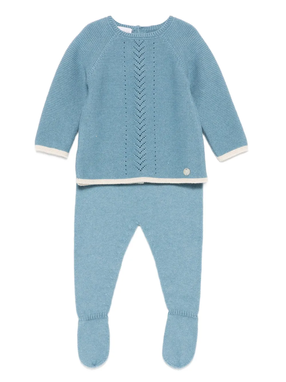 Paz Rodriguez Gebreide trui en broek Blauw