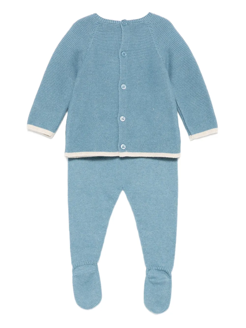 Paz Rodriguez Gebreide trui en broek Blauw
