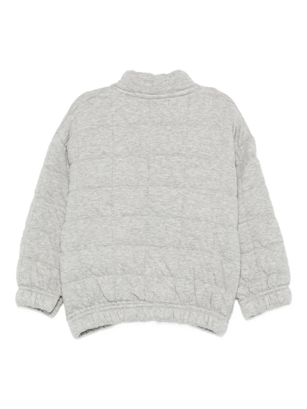 Bobo Choses Gewatteerde sweater met borduurwerk Grijs