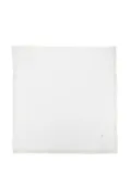 Paz Rodriguez lace-trimmed wool blanket - Neutrals