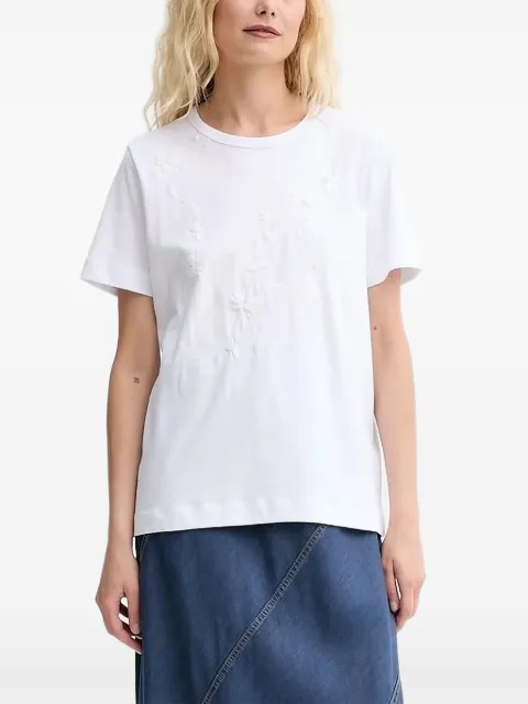 MUNTHE embroidered-floral T-shirt