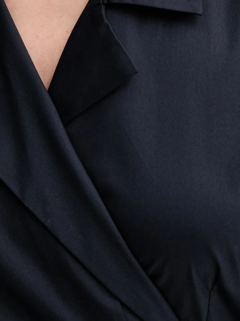 Munthe Bobula Midi Wrap Dress In Blue