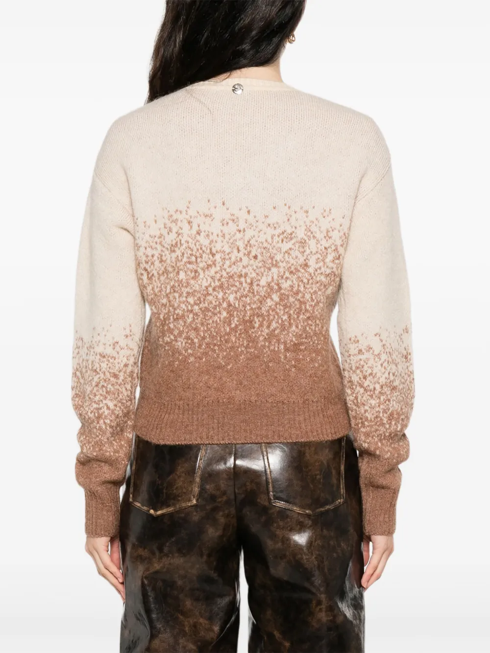 TWINSET Trui met ombré-effect Beige