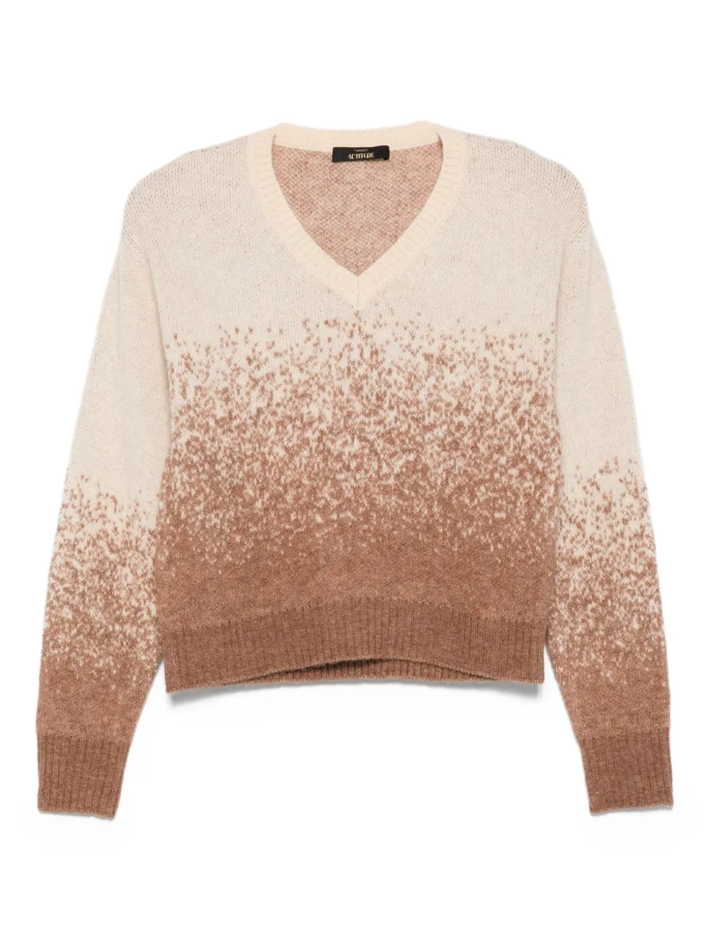 TWINSET Trui met ombré-effect Beige