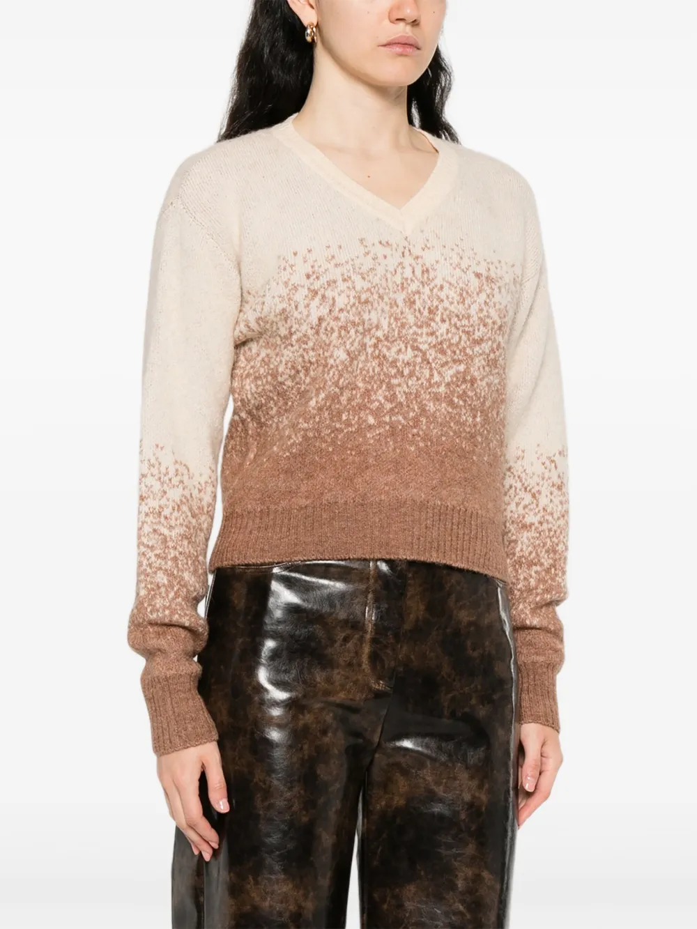 TWINSET Trui met ombré-effect Beige