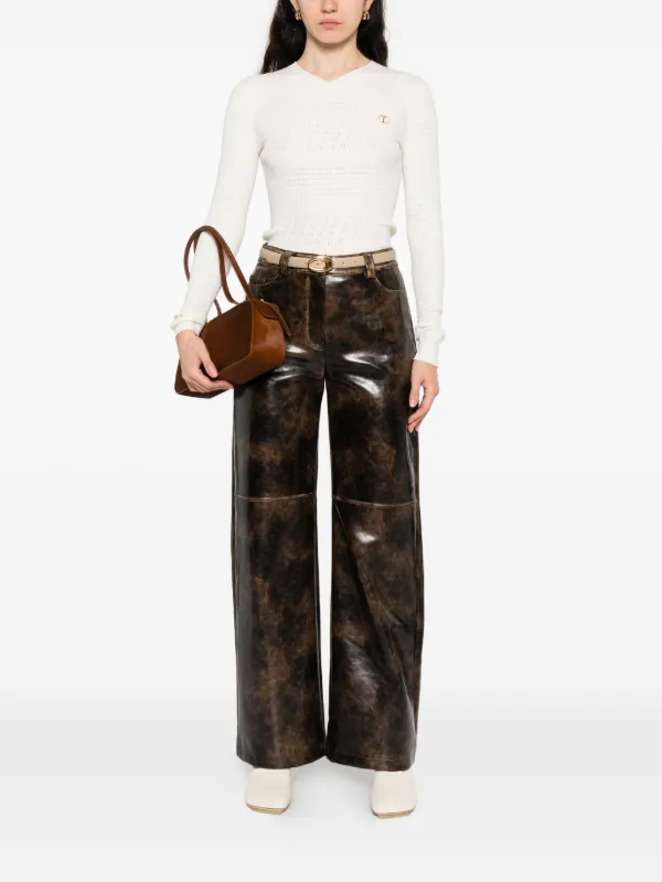 TWINSET ポインテールニット トップ TWINSET