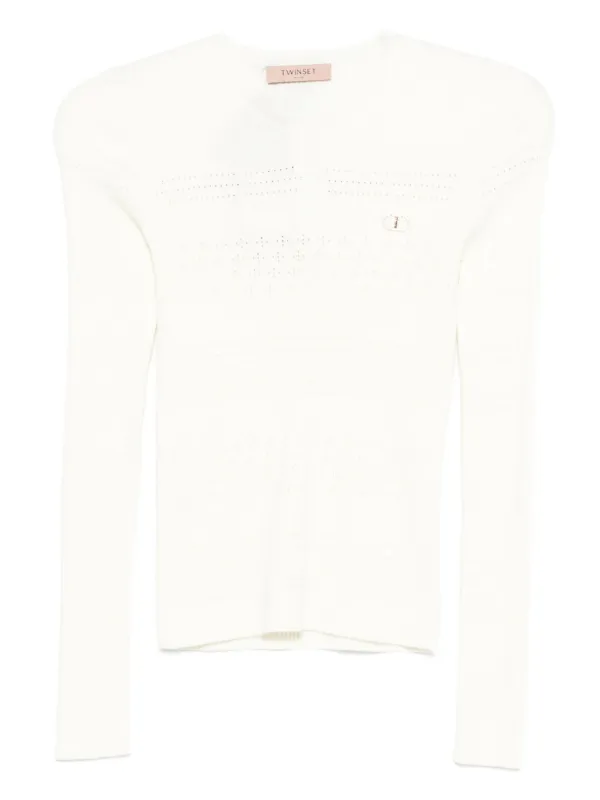 TWINSET ポインテールニット トップ TWINSET