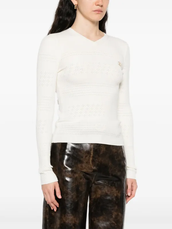 TWINSET ポインテールニット トップ TWINSET