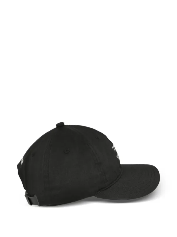 wtaps キャップ　黒 WTAPS ロゴ キャップ | ブラック | FARFETCH JP