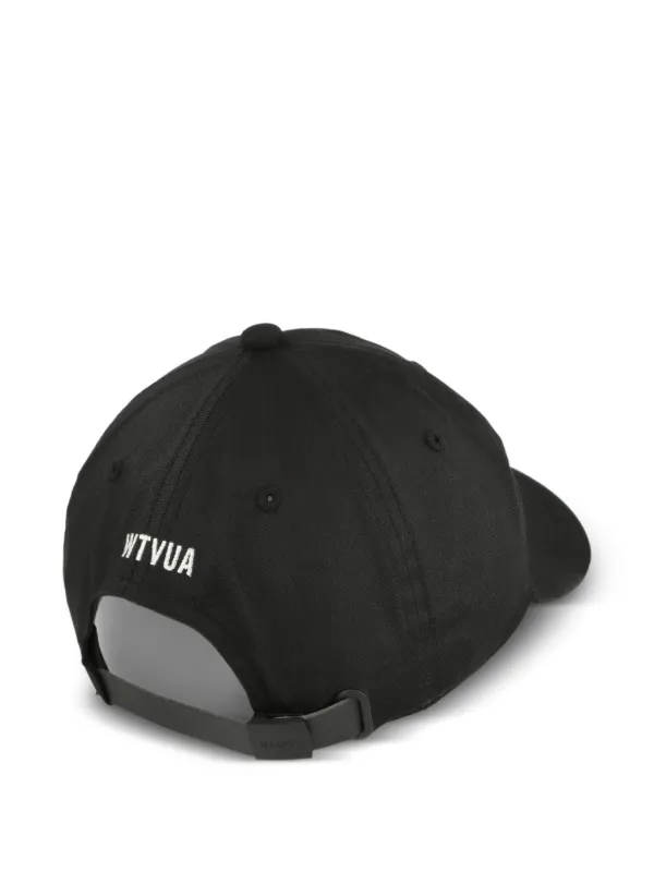 wtaps ダブルタップス　6パネル キャップ　ブラック　ロゴ　wtvua WTAPS(ダブルタップス) 2024SS T-6H CAP ウールキャップ 241HCDT