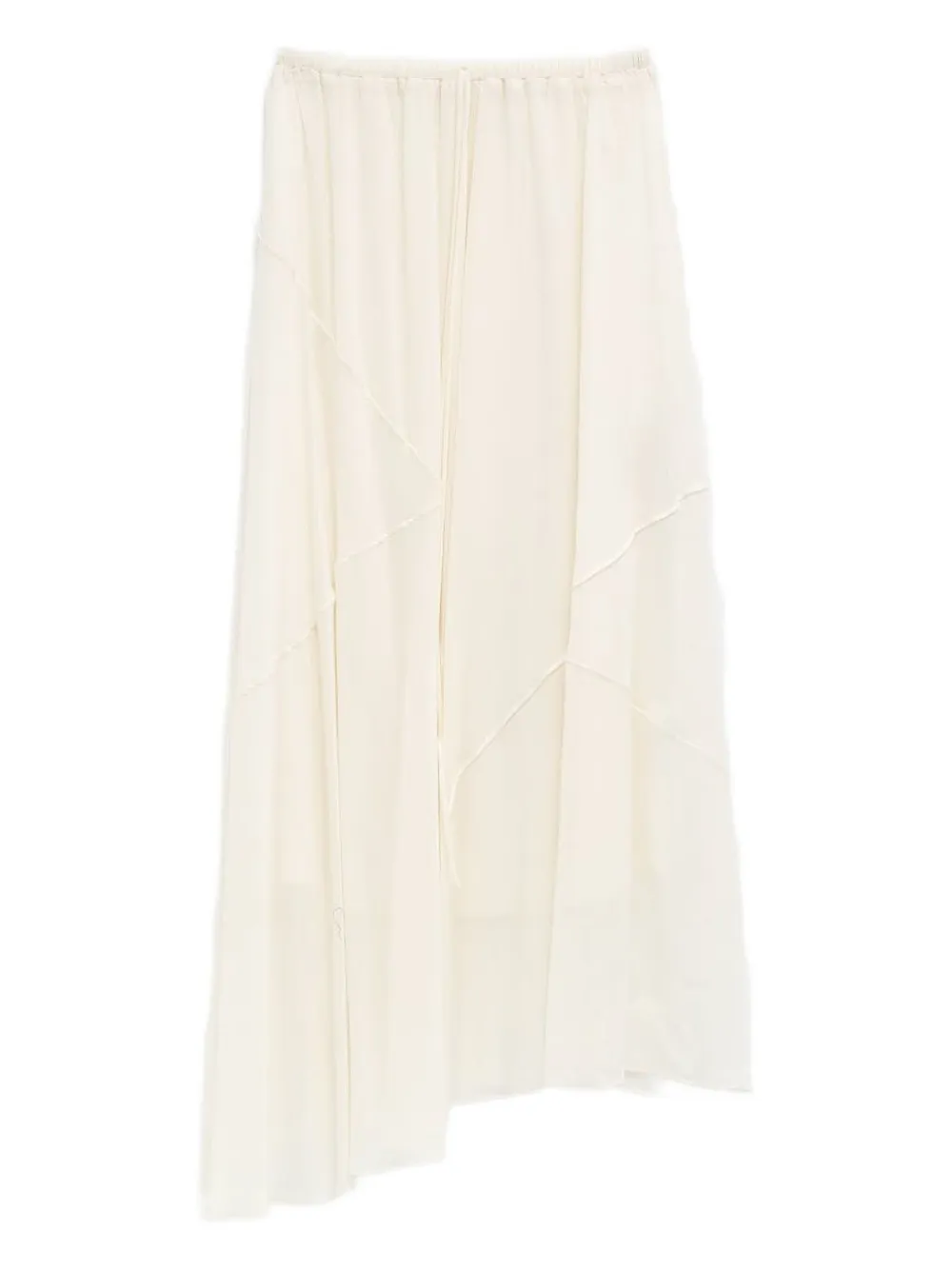 Lauren Manoogian Panelled Midi Skirt In Neutral