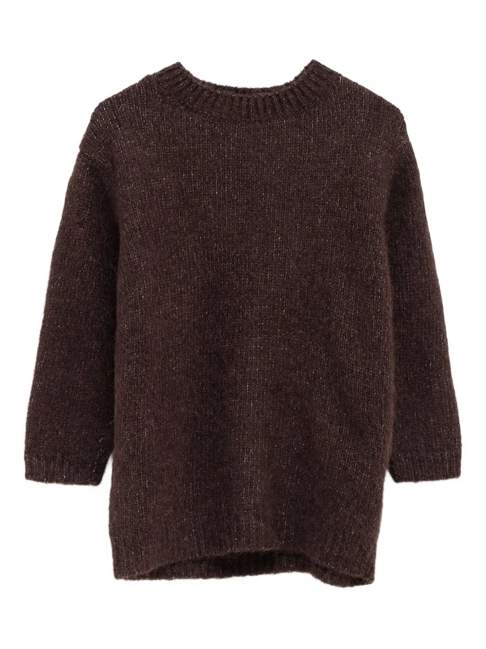 Lauren Manoogian Crew-neck Sweater In Brown