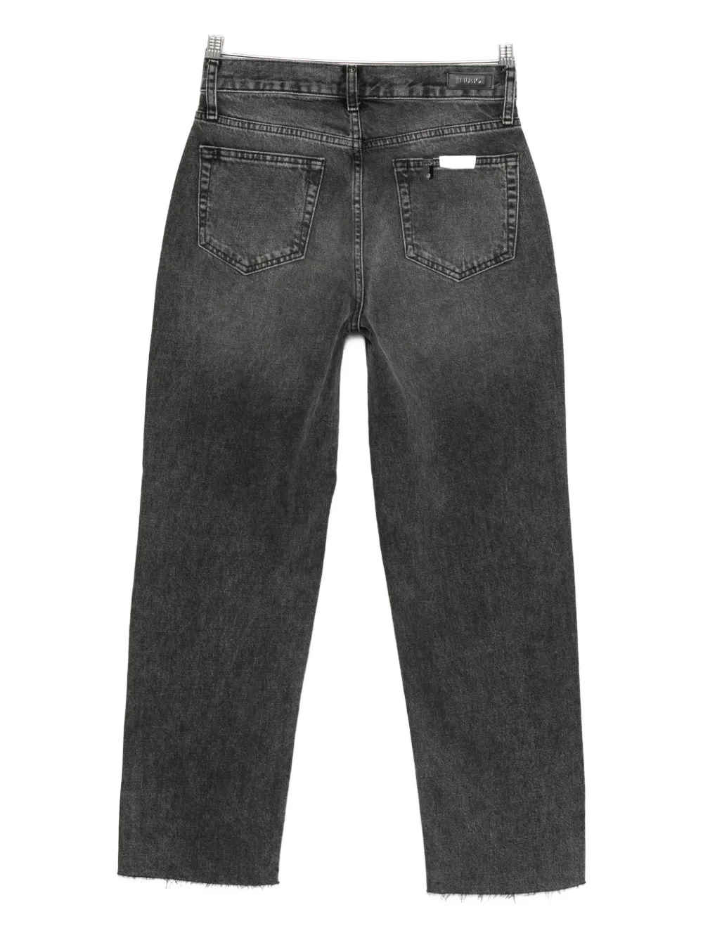 LIU JO bead-embellished jeans Zwart