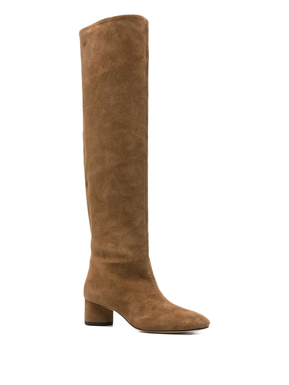 Aeyde botas altas de gamuza con tacón de 45mm | Botas altas | Image 2