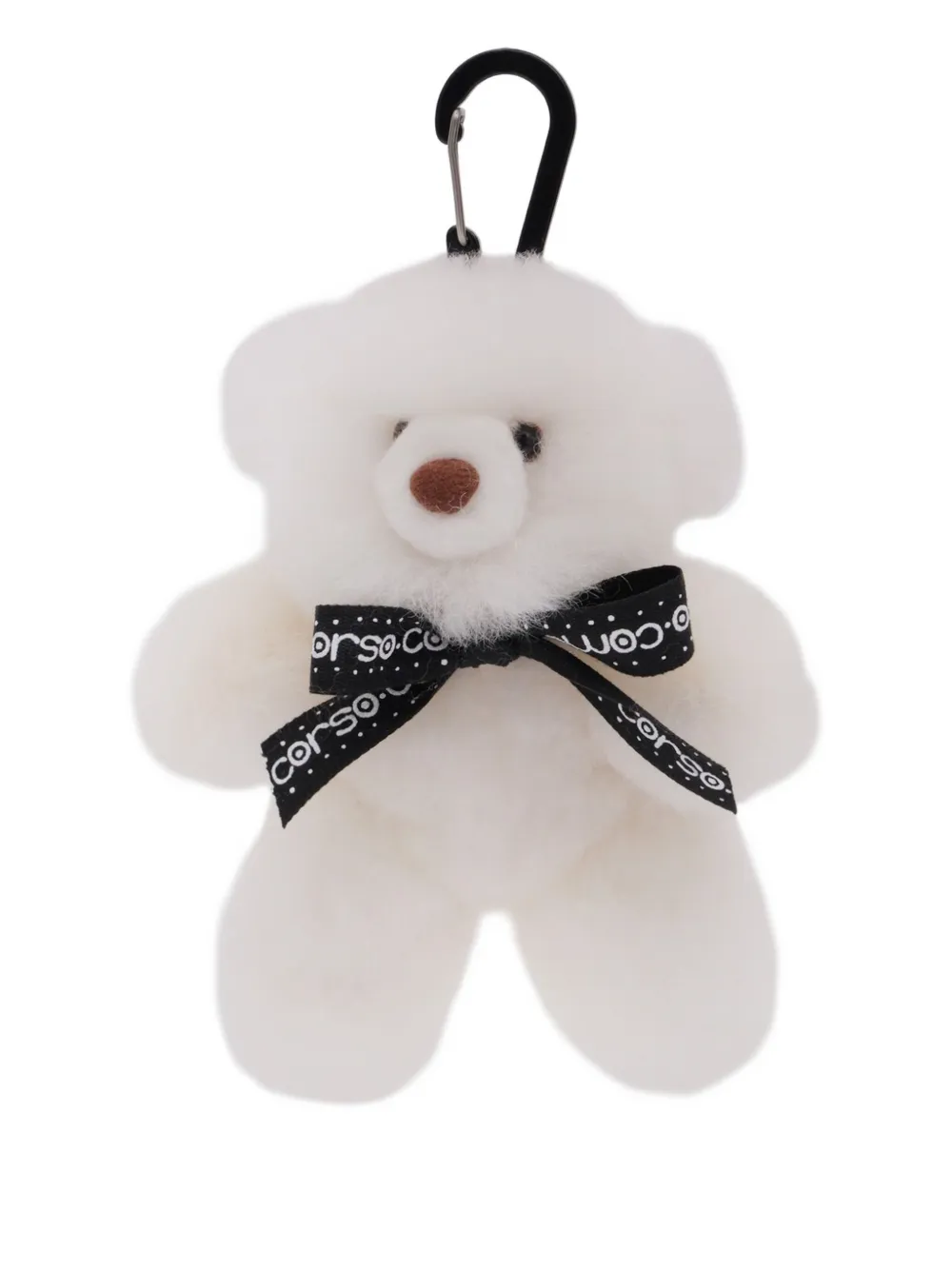 10 CORSO COMO Teddybeer sleutelhanger Wit