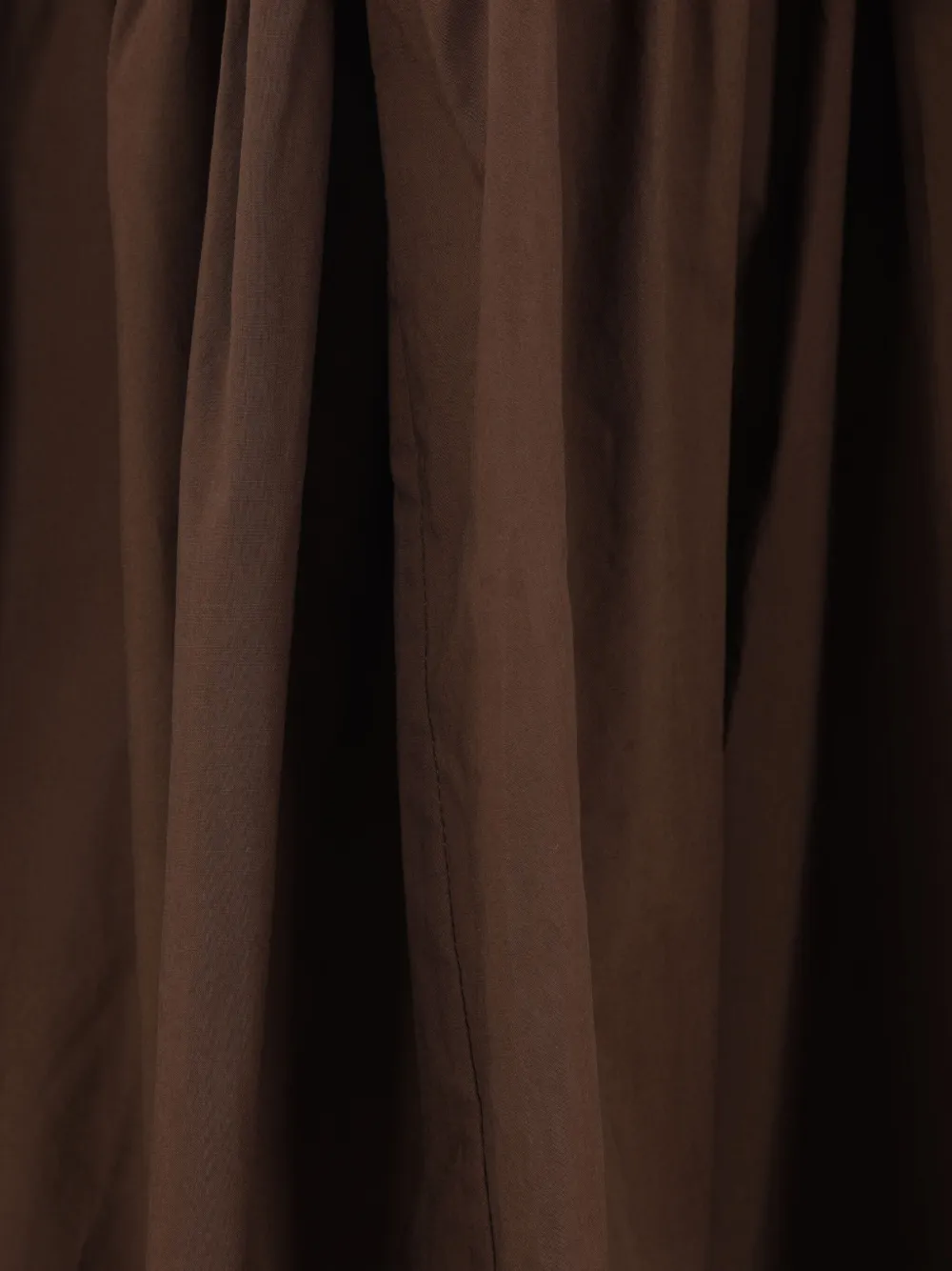 Cecilie Bahnsen bow-detail maxi skirt Bruin