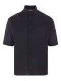 CFCL pointed-collar patch-pocket shirt - Black