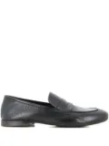 Alexander Hotto penny leather loafers - Black