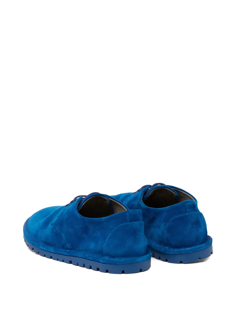 Marsèll Sancrispa Alta Pomice lace-up suede derby shoes Blue