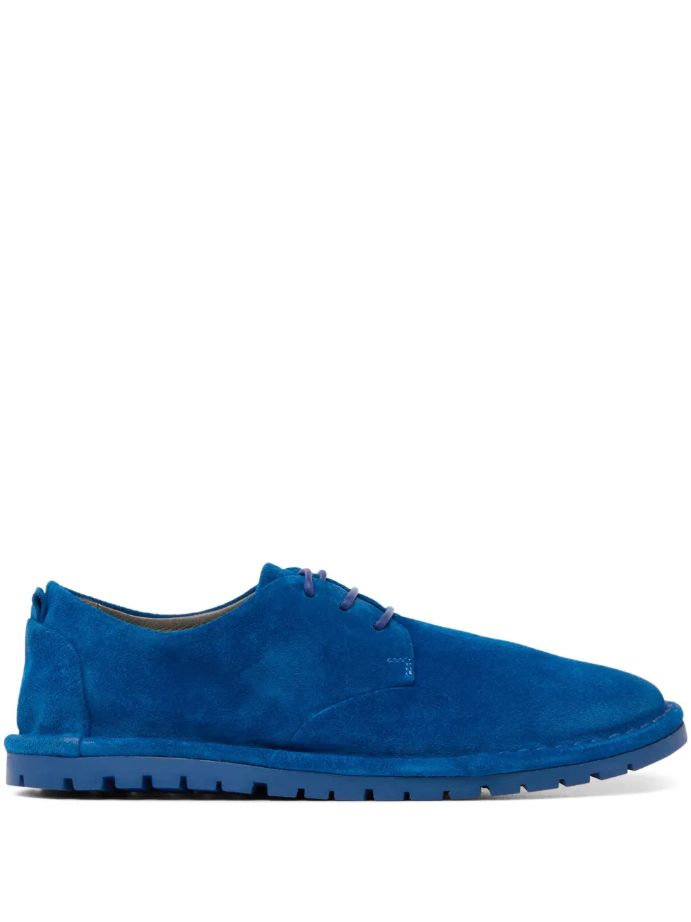 Marsèll Sancrispa Alta Pomice lace-up suede derby shoes Blue