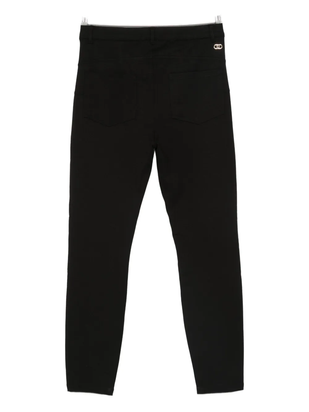 LIU JO Broek met logodetail - Zwart