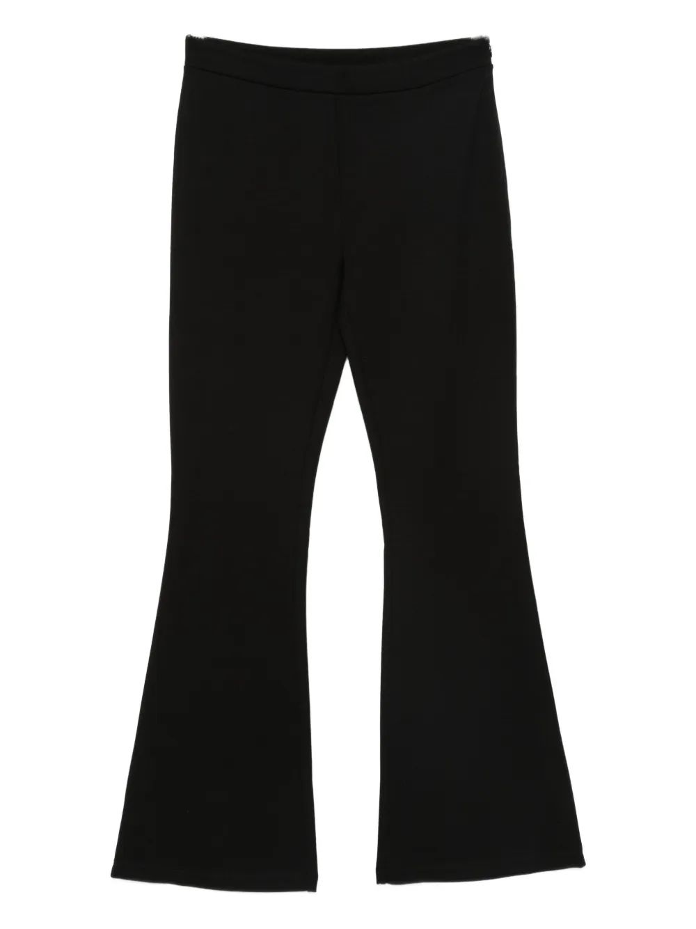 LIU JO embellished flared trousers Zwart