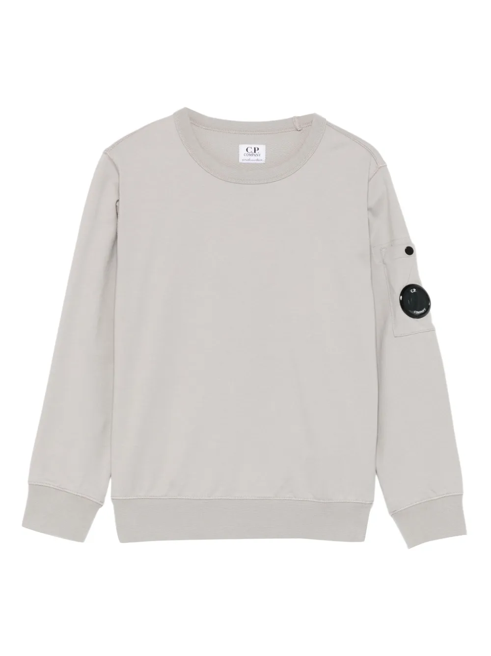 C.P. Company Kids lens-detail sweatshirt - Grigio