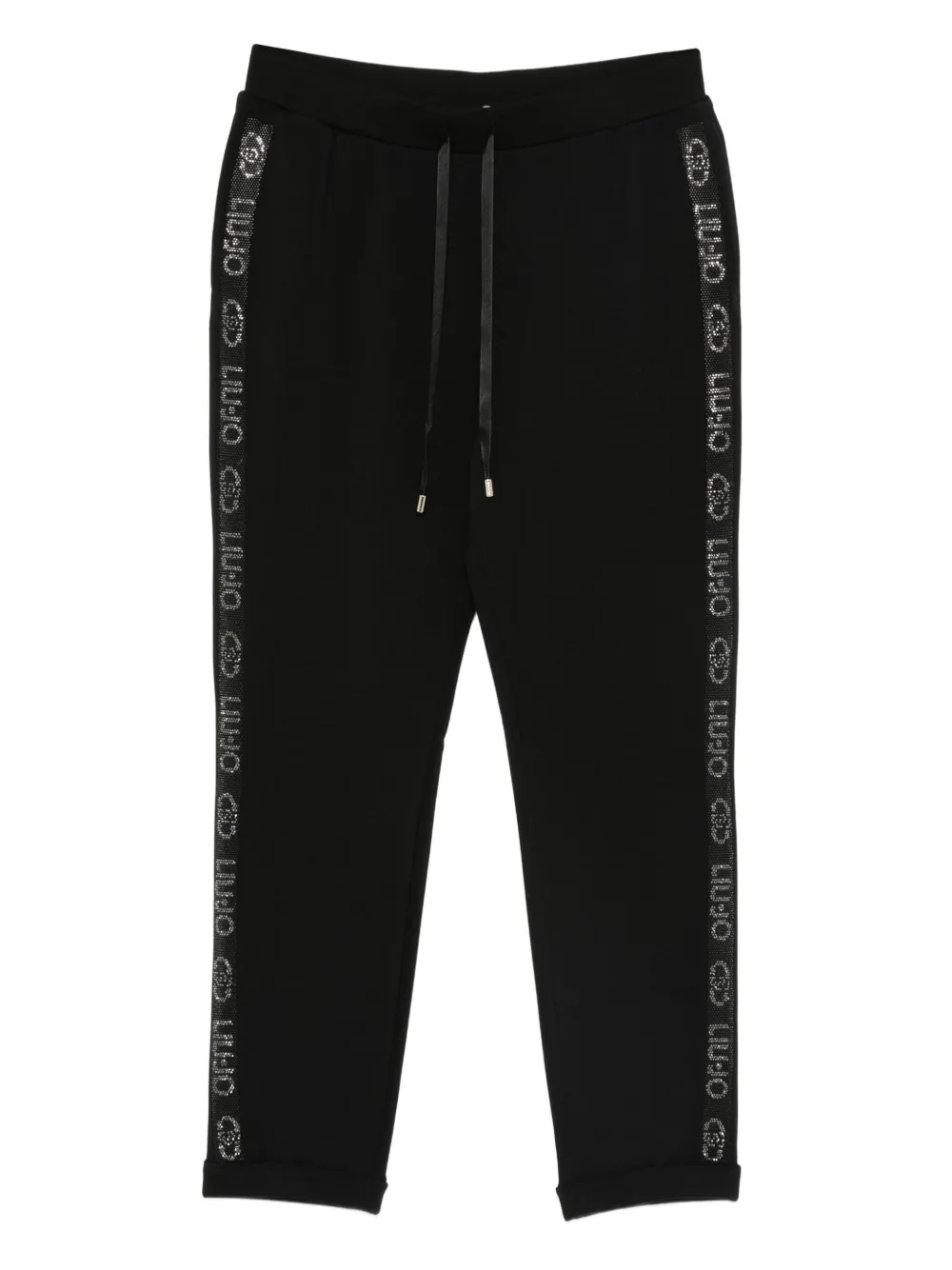 LIU JO Trainingsbroek met logo Zwart
