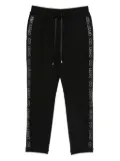 LIU JO logo-detail drawstring track pants - Black