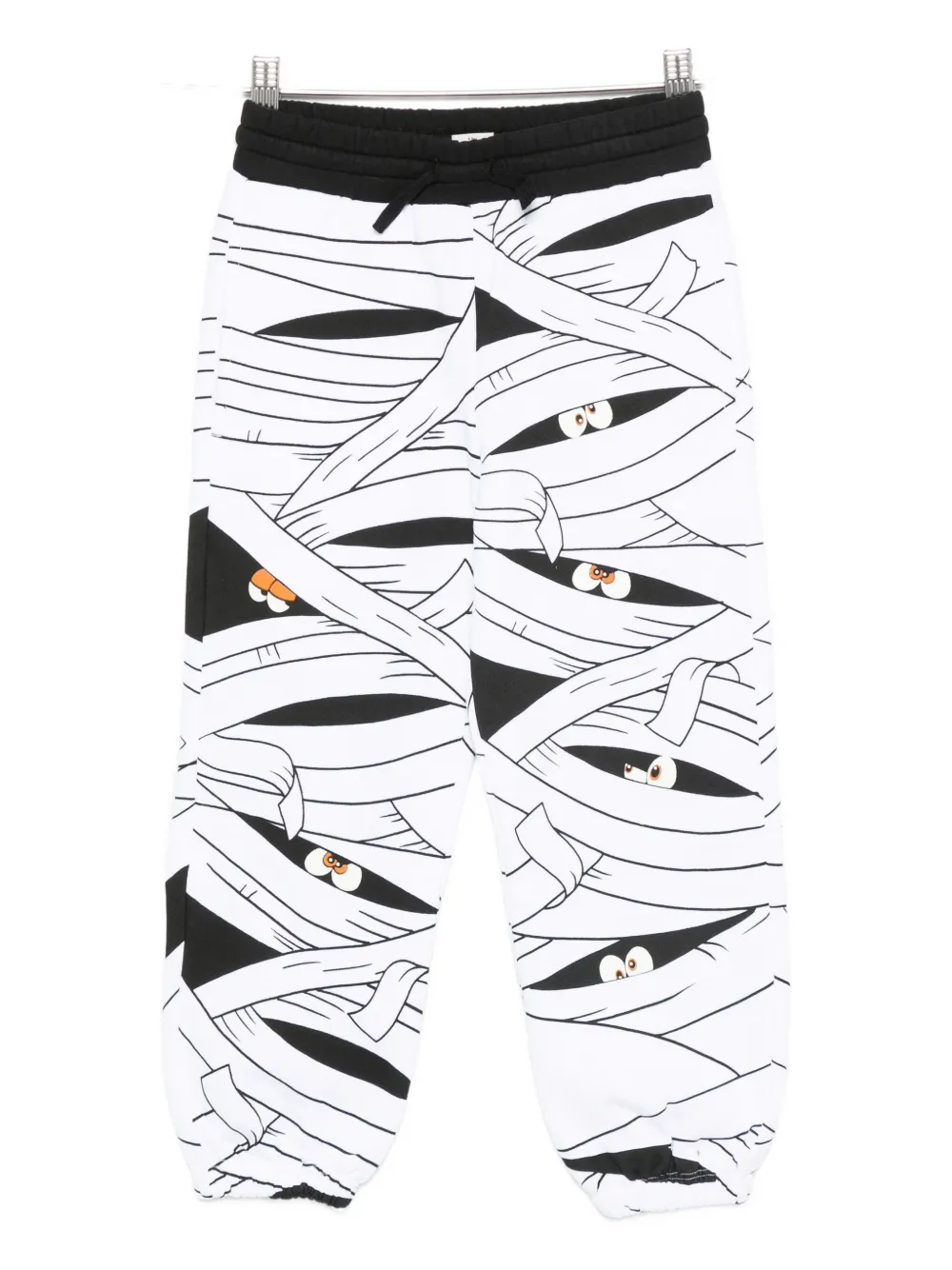 Stella Mccartney Mummy-print Trousers In White