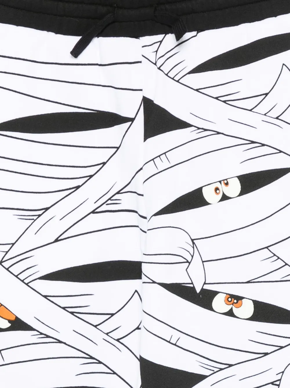 Stella McCartney Kids Broek met mummyprint Wit