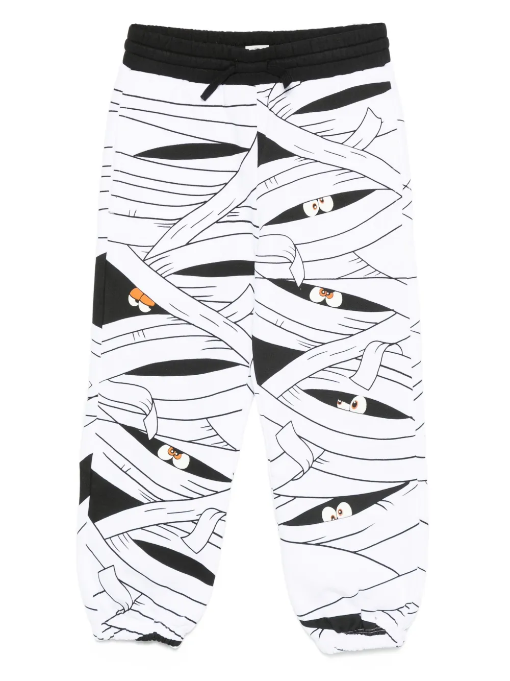 Stella McCartney Kids Broek met mummyprint Wit