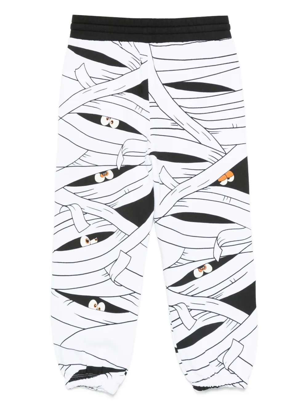 Stella McCartney Kids Broek met mummyprint Wit