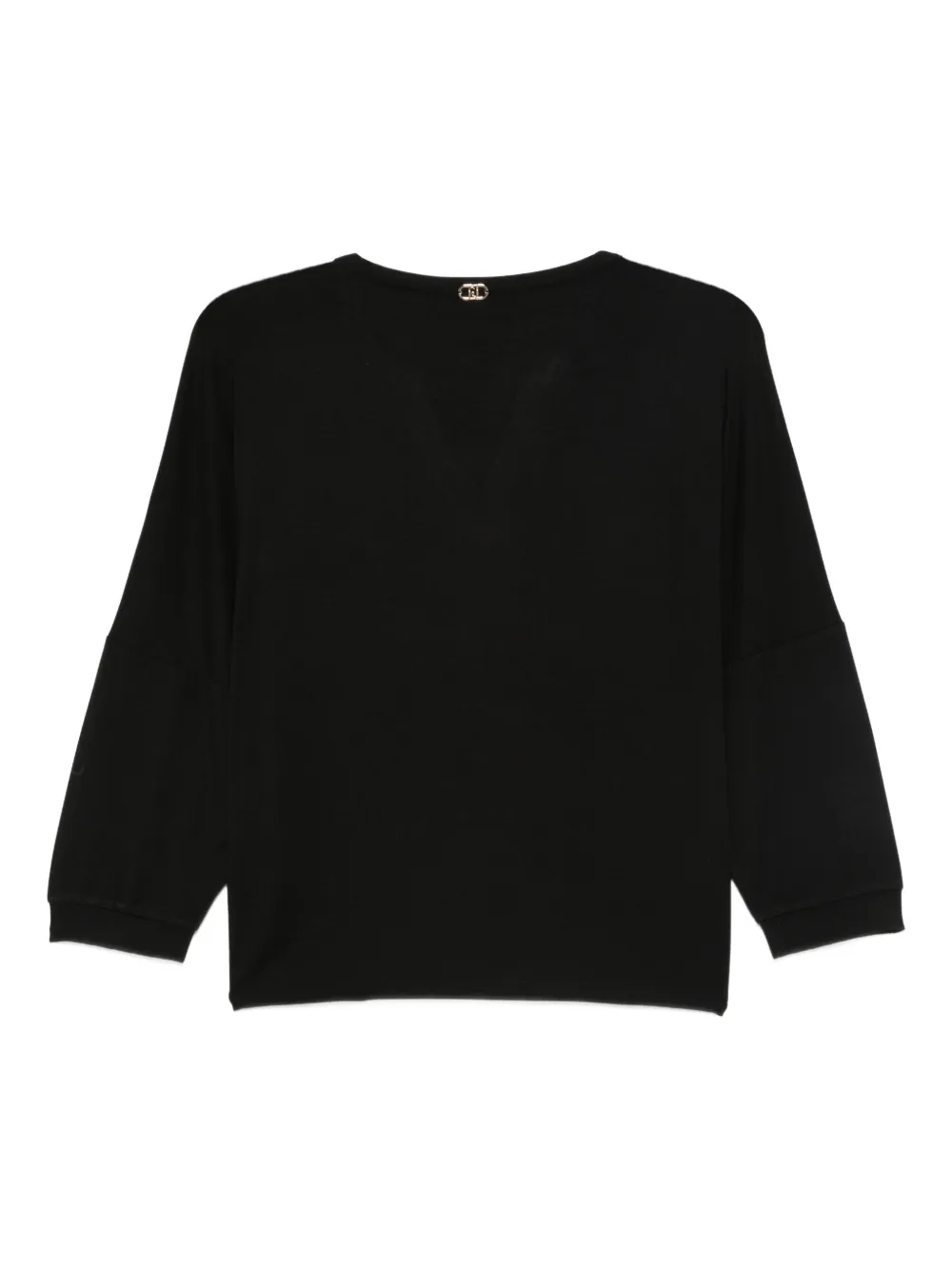 LIU JO Blouse met V-hals - Zwart