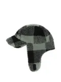 Stella McCartney Kids checkered ear-flap hat - Green