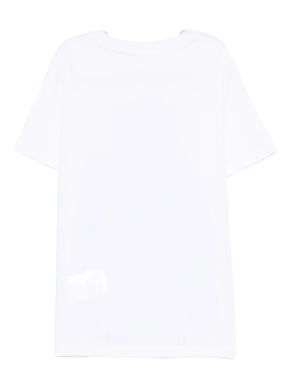 Stella McCartney Kids monster-print T-shirt Wit