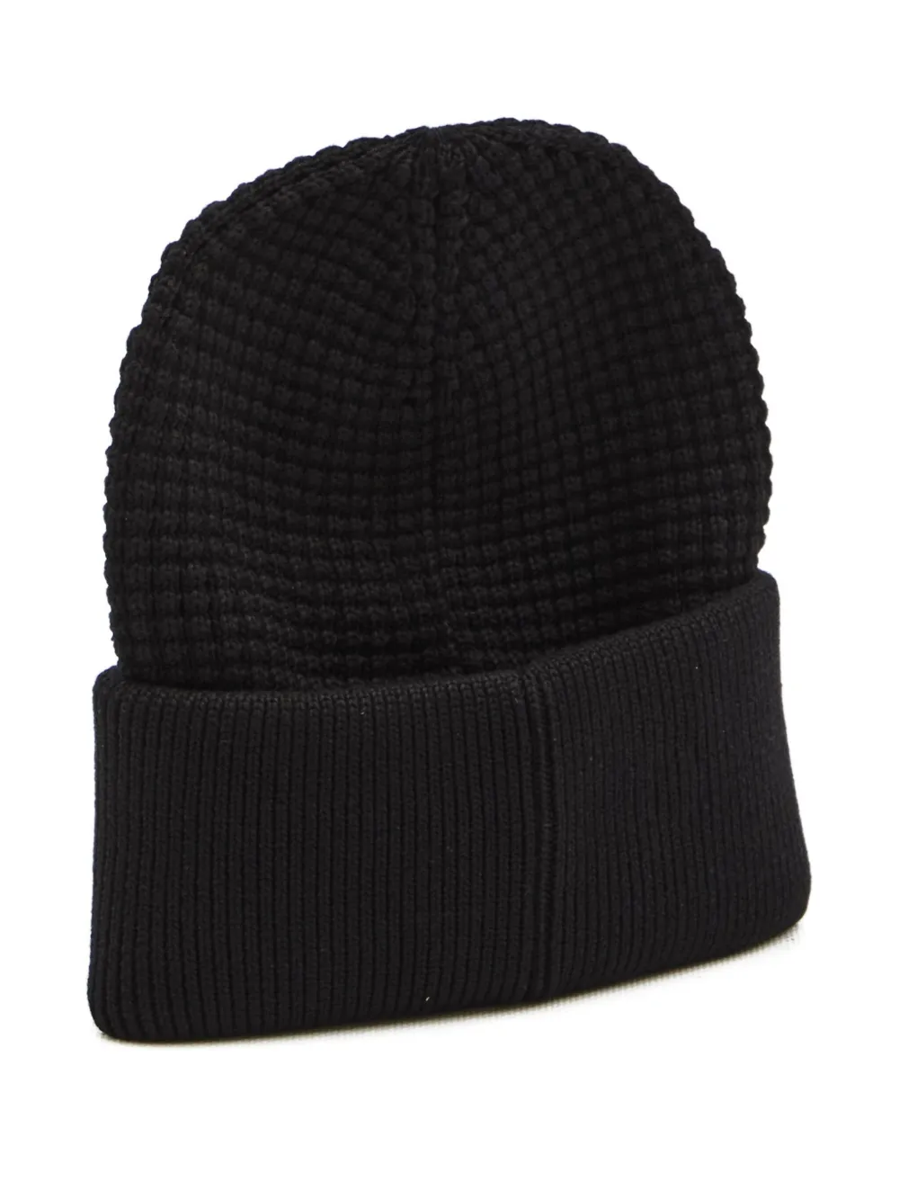 Moncler Katoenen muts met stiksel 999|Black